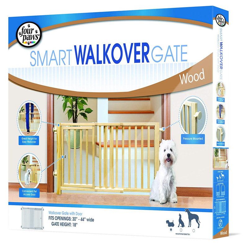 Barrière pour animaux avec porte walk over Mirabel