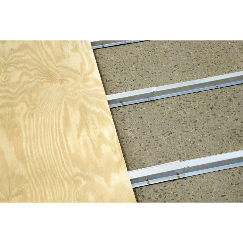 Structure de plancher pour remise de patio en acier 4 pi x 3 pi Spacemaker