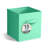 13" Large Foldable Storage Cubes with Handles 1 Piece-1412599674