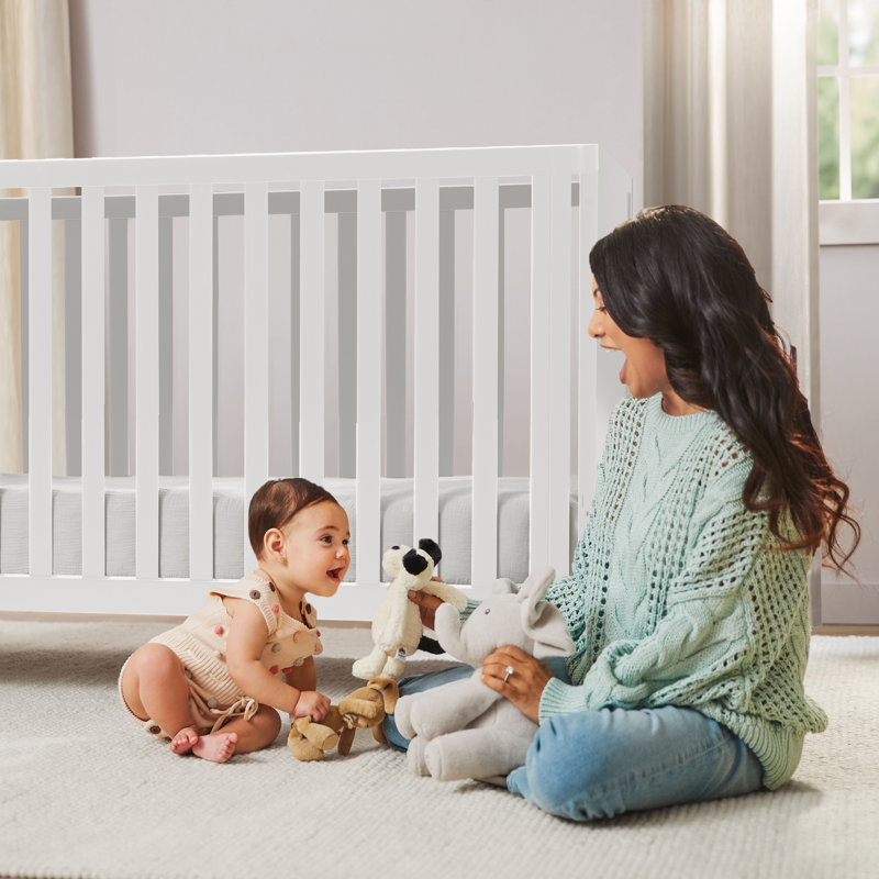 Lit de bébé convertible 4-en-1 Little Seeds Aster