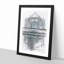 The Taj Mahal in Agra India Abstract - Picture Frame Painting Print-56855324-56855323