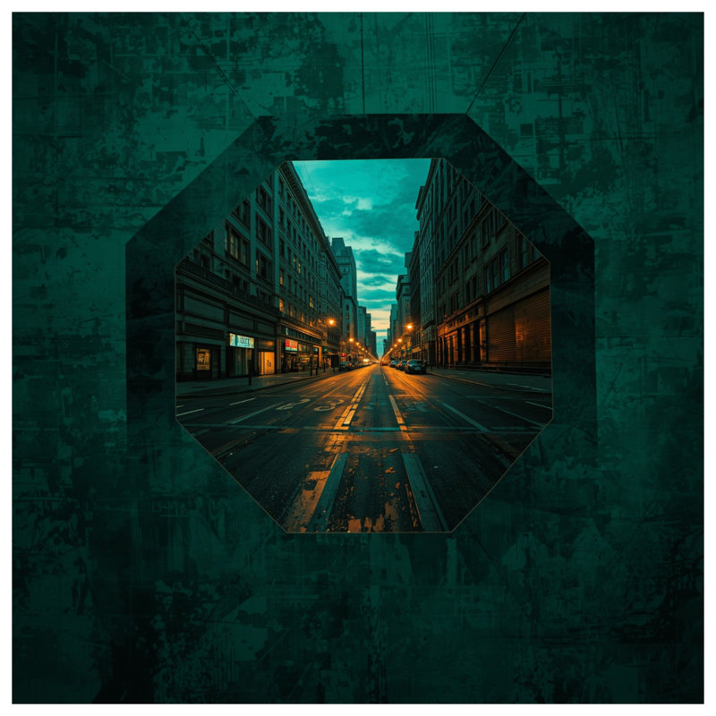Coussins décoratifs Urban Street Scene, 20 x 20 pouces