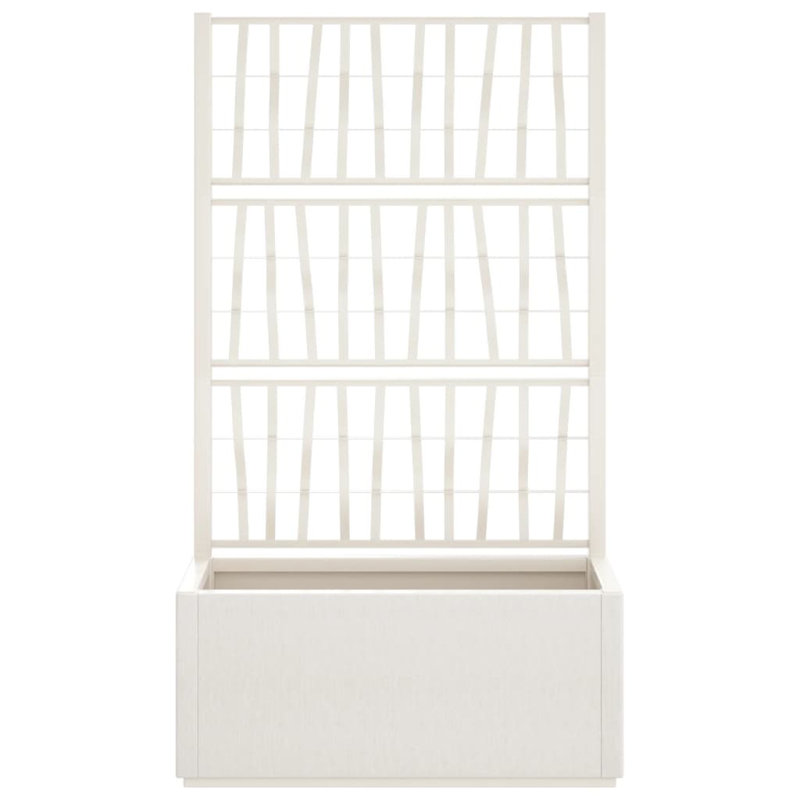 Aivy Planter Box, White