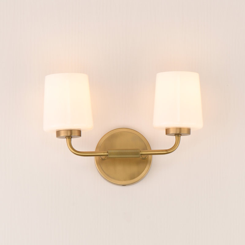 Durham-Wall Sconce, Natural Aged Brass