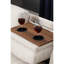 98 po de largeur et méridienne avec. Tissu en lin beige. Coussins rembourrés de mousse. Aspect moderne. P 71 po x l 33 po. H 176,13 lb modulaire en tissu - large, nuance, rembourrage-159595668