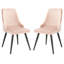 Chaise d'appoint en velours Milani-651333659