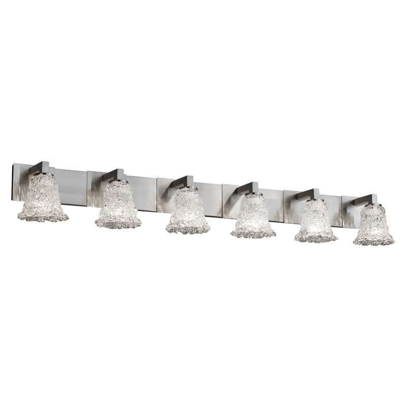 Veneto Luce™ Vanity Light, Lace, Round Flared, Polished Chrome