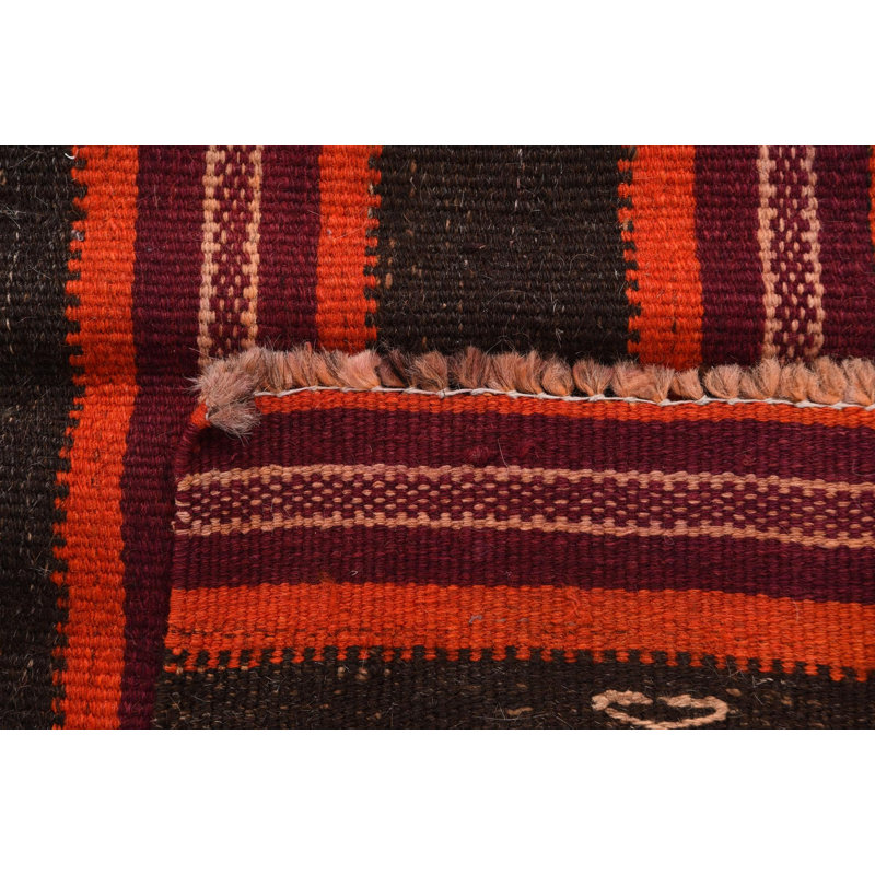 Tapis de couloir brun foncé Noor