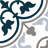 Casablanca 8" x 8" Encaustic-Look Matte Porcelain Floor & Wall Tile-112547179-112547180