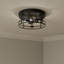 Plafonnier encastré 3 lumières Lunden-104384800