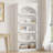 Farmhouse Arched Bookcase, 68.7" Tall Wooden Bookshelf with 5 Open Shelves, Rustic Vintage Display Shelves for Living Room, Office, Library-636639777