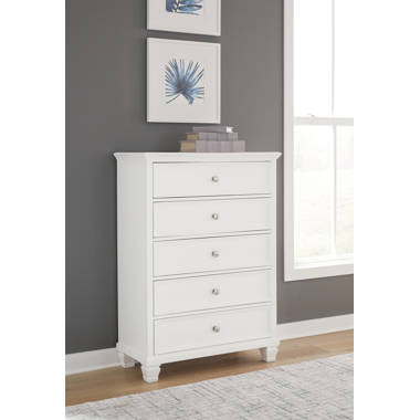 32.6W Tall Bathroom Storage Cabinet with 3 Drawers - Bed Bath