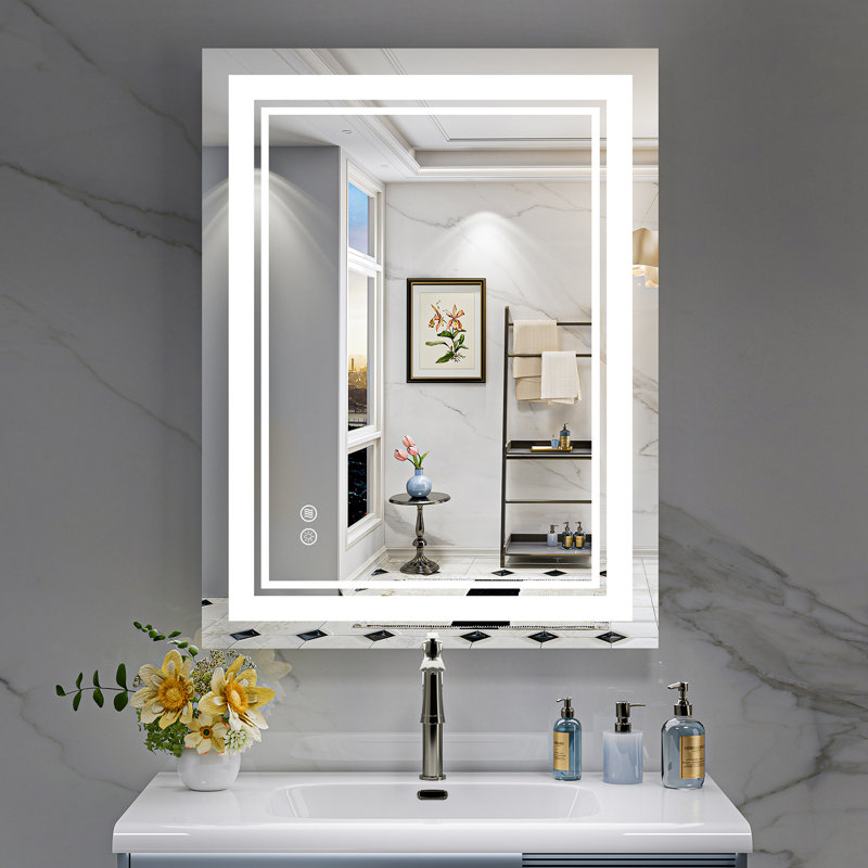 Miroir de salle de bain Jayce, 36" x 28"