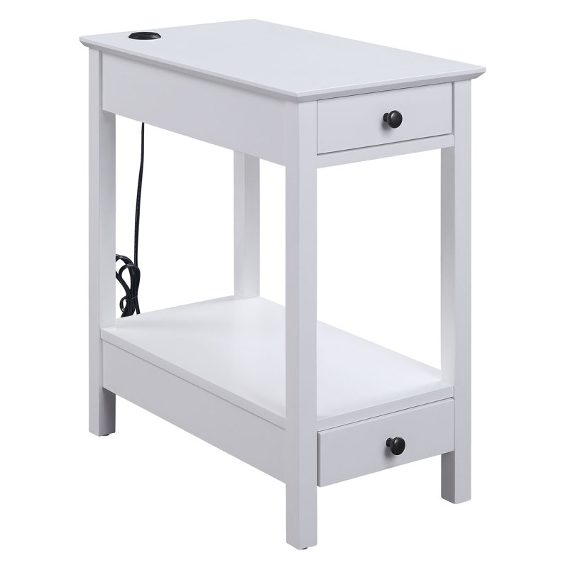 Storage Accent Table with USB