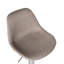Swivel Upholstered Adjustable Height Bar Stool-345069344
