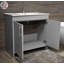 Ensemble de meuble-lavabo simple 36" Amrooti-1304205461