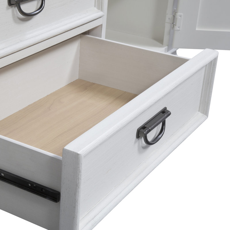 Vandenberg TV Stand w/ Adjustable Shelves, 66"