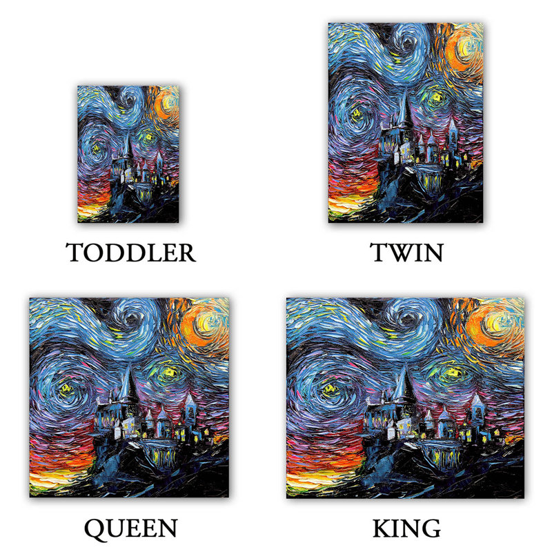 Abstract Duvet Cover, 1 Twin Duvet Cover + 1 Standard Sham