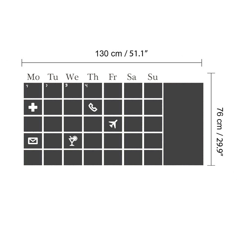 Calendar & Organiser Decal