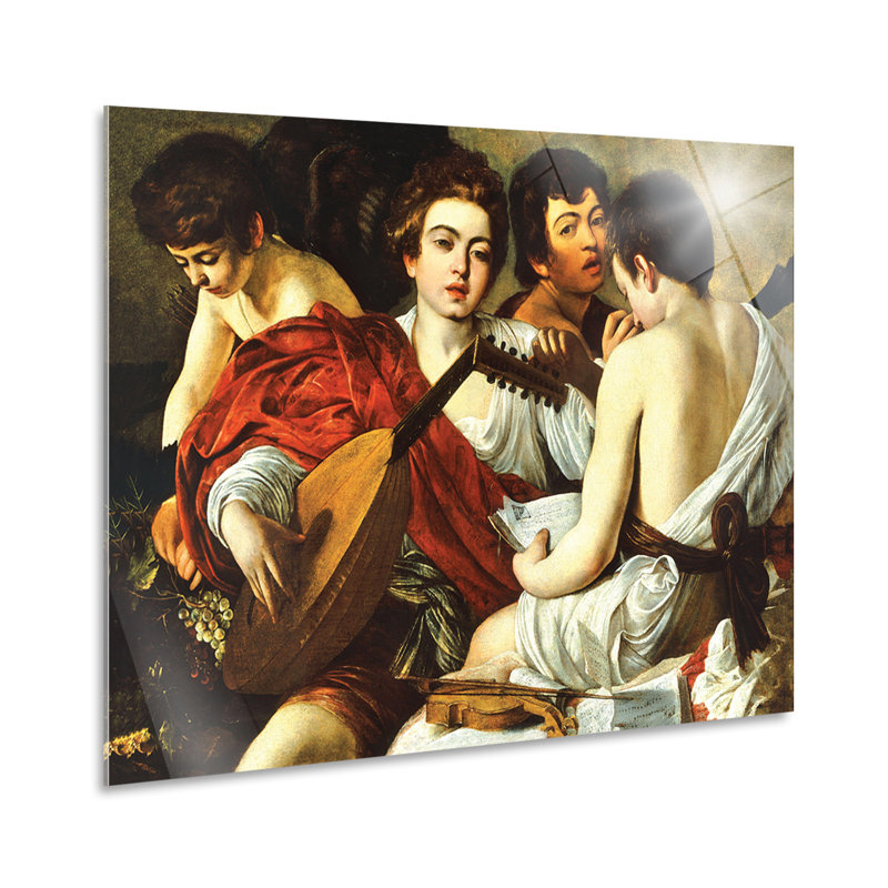 Concert by Caravaggio - No Frame Painting, Plastic/Acrylic, 70cm H x 100cm W