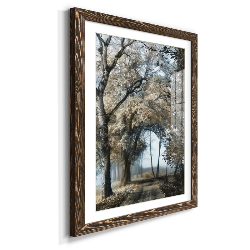 Road To Tom Demain - reproduction d'art sur papier, Noyer, H 37,5 po x l 27,5 po x P 1,5 po