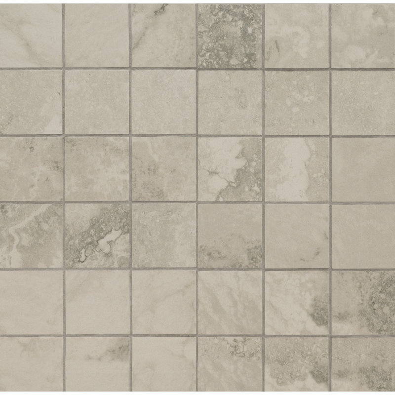 Royce 12 in. x 12 in. Matte Ceramic Mosaic Floor and Wall Tile, Verdin