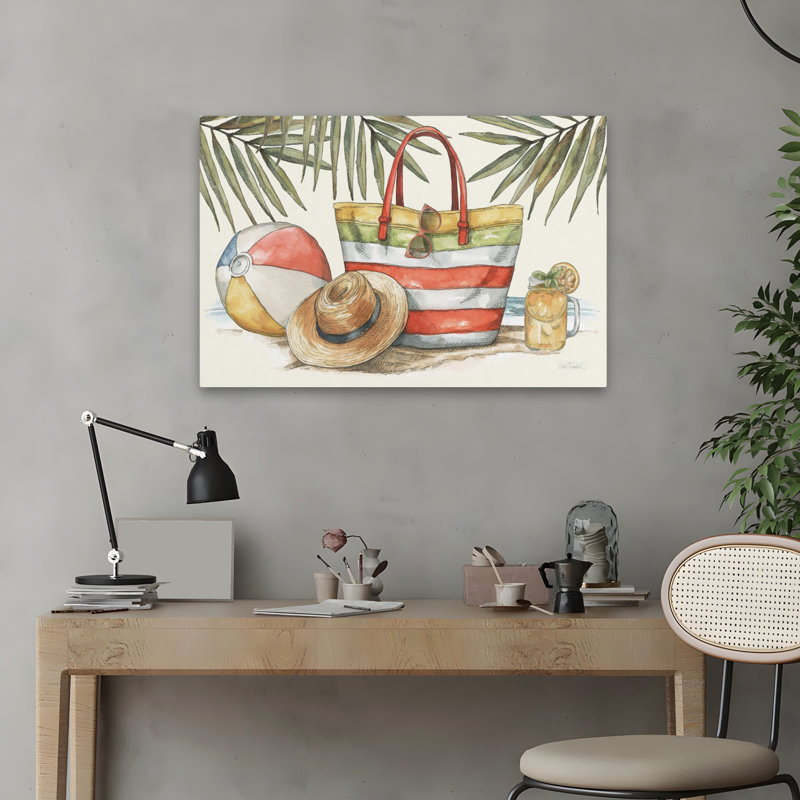 Vintage Summer I Vintage Bag Ball, 24" H x 16" W