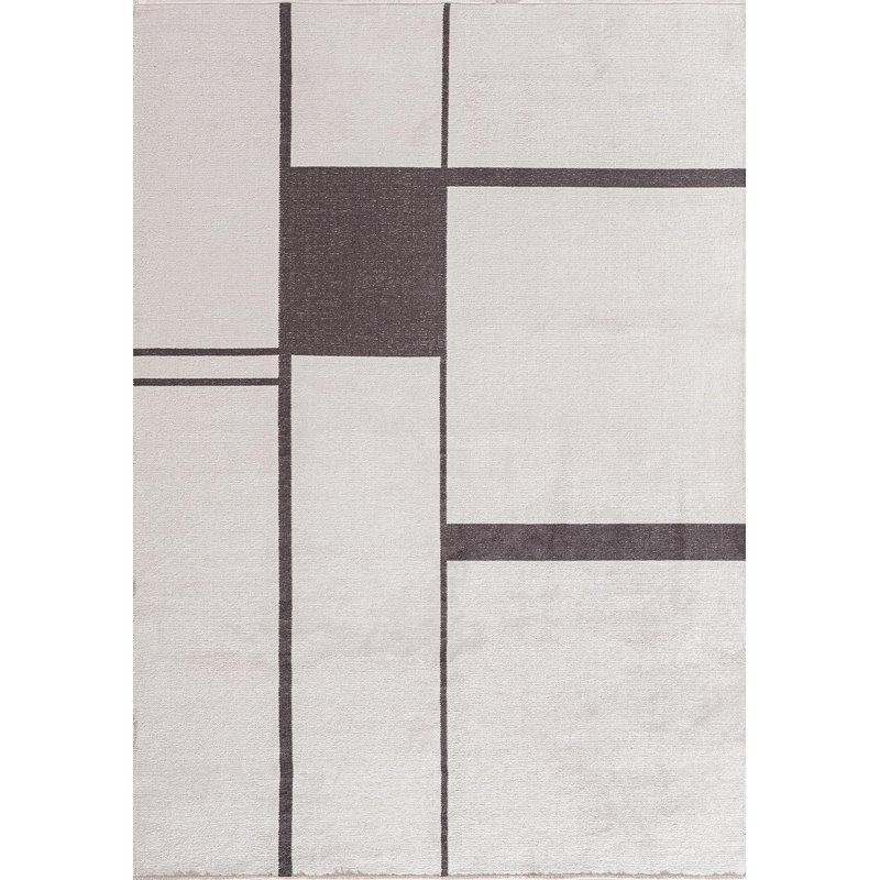 Reekha Geometric Hand Loom Indoor / Outdoor Area Rug, Rectangle 160 x 230cm