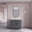 Ensemble de meuble-lavabo simple 36 po Maplesville-803079795