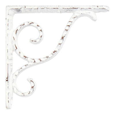 Sprig Cast Iron Shelf Bracket