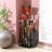 Garden Tool Organizer Heavy Duty,Yard Tool Tower Rack,Garage Storage Organization For Long Handle Tools,Rake,Brooms,Extra Hooks For Small Shovel,Shear.All Metal,Free Standing.