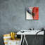 'The Distant Fire' by Michelle Oppenheimer, Canvas Wall Art, 26"x26"-1400896779