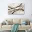 Ensemble de 1 tableau sur toile à motif de marbre-130527026-130527027
