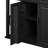 K&K 47 Inch Kitchen Island With Extendable Dining Table, Rubber Wood Veneer Kitchen Table With Internal Storage Rack, Power Outlet, Kitchen Island With Storage 2 Drawers 2 Cabinet, Black-2041781341