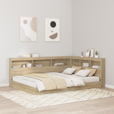 Bookcase Bed Engineered Wood