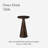 Maven Lane Owen Wooden Drink Table-114141046