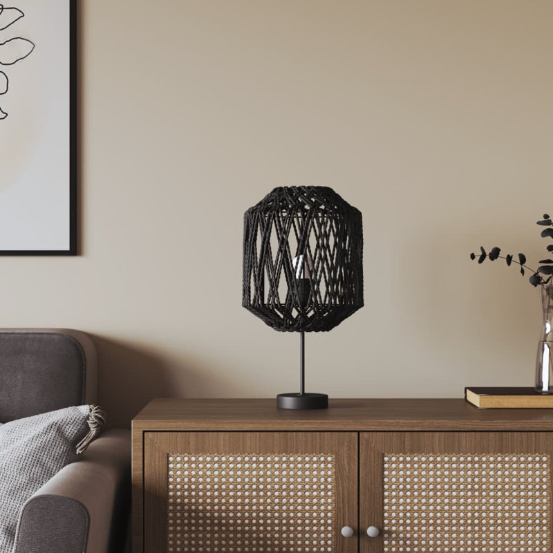 28cm H Lamp Shade in Black