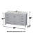 Sheffield 60" Freestanding Single Bathroom Vanity with Marble Top with 58" Mirror-97648027-115621759