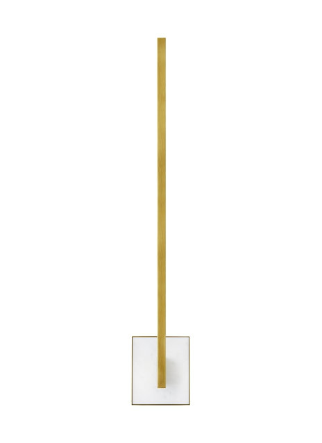 Klee 30 Wall Sconce, Hand Rubbed Antique Brass
