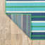 Tapis rayé intérieur / extérieur Deltana-934635709
