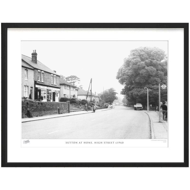 Sutton At Hone, High Street C1960 by Francis Frith - Single Picture Frame Print, 40cm H x 50cm W x 2.3cm D