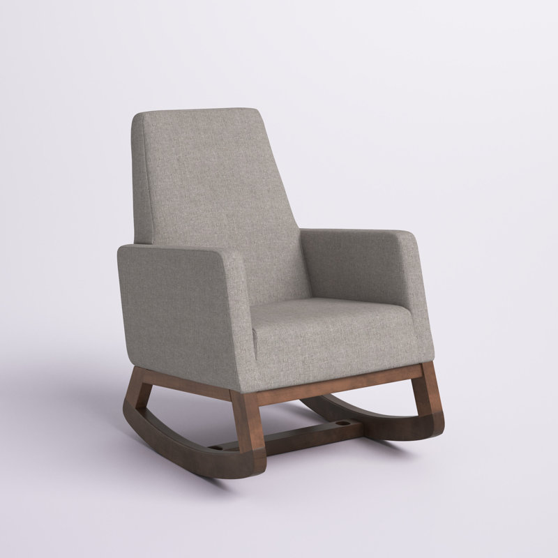 Chaise berçante Arrihanna, Gris