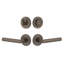 Circolo Moderno Entry Lever Set with Single Cylinder Deadbolt-532739205-444949684-444949642