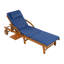 Ensemble de chaises longues d'extérieur en bois d'acacia-865780901