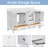 60-inch Bathroom Vanity With Engineered Stone Top-2023177857