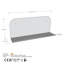 Locelso 100% METAL Floating Shelf-106502117-106502120