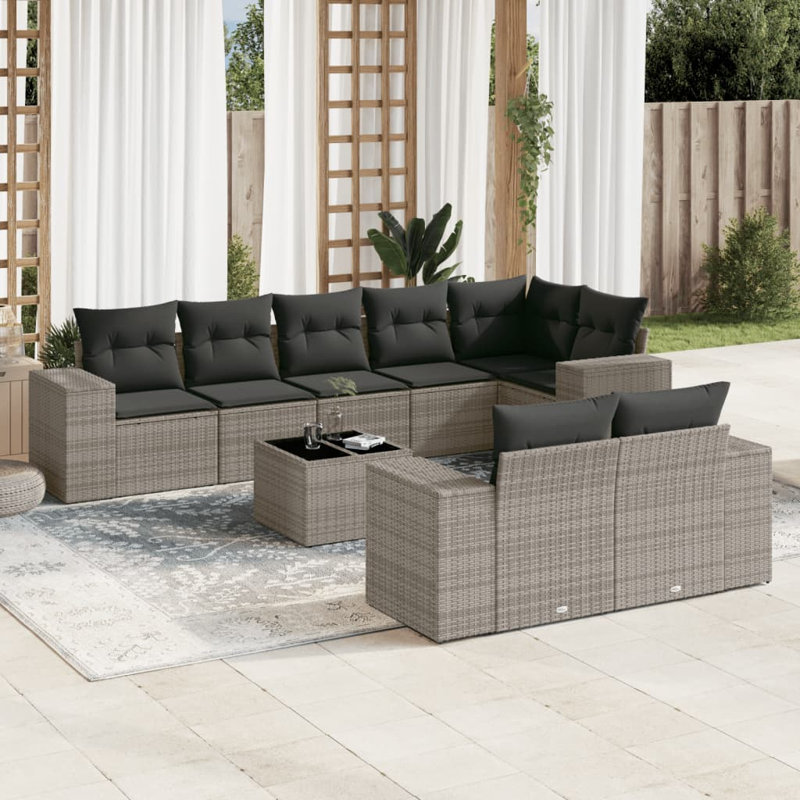 Ensemble de canapé de jardin Vidaxl