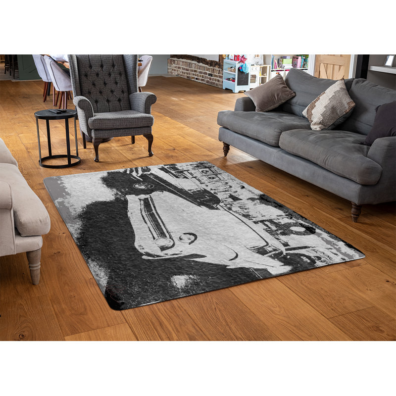 Walsh Shag Area Rug, Rectangle 160 x 230cm