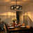 4-Light Dimmable Geometric Chandelier
