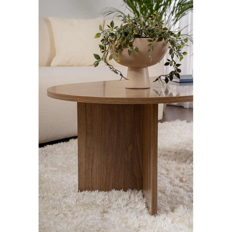 Coffee Table, Natural Walnut Effect